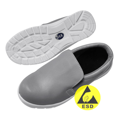 Серые рабочие ботинки безопасности ЭСД анти- статические для промышленной чистой комнаты