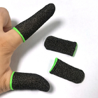 Ультратонкий серебряный экран касания волокна вспотел устойчивый мобильный рукав пальца игры