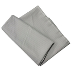 Волокно углерода 65% полиэстер 1% хлопко-бумажной ткани полиэстера ESD тяжеловеса нашивки серого цвета 10mm