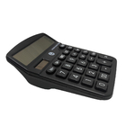 Калькулятор черного офиса чистой комнаты 12 чисел пыли калькулятора ESD свободного от анти- статический