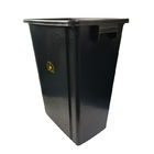 Резцовой коробки чистой комнаты PP пластиковый черный SMT электростатический противостатический ящик отхода ESD