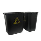 35L PP пластиковый квадратный антистатический мусорный бак ESD электростатический туалетный ящик для инструментов