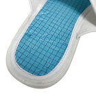 Белая ESD антистатическая рабочая обувь 4 отверстия PVC подошвы + ПУ верхняя промышленная тапочка