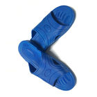 Тип цвет тапочки ESD перекрестный материала SPU ботинок безопасности ESD голубой для чистой комнаты