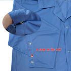 Пальто ESD ткани диаманта углерода 3mm 96 полиэстер 4 противостатическое