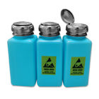 Бутылки насоса распределителя алкоголя ESD чистой комнаты цвет 8OZ пластиковой голубой