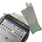 Пальцев перчаток 3 ESD полиэстера PU Coatd работы противостатических половинный для индустрии