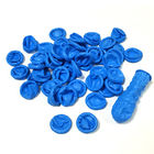 Кроватки противостатический S M l XL пальца нитрила чистой комнаты голубые устранимые