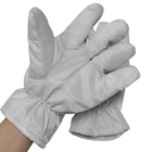 Белый сгущать ESD анти- статический теплостойкий стиль решетки перчаток 5mm