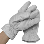 Белый сгущать ESD анти- статический теплостойкий стиль решетки перчаток 5mm