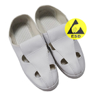 Ботинки безопасности ESD белой пыли свободные от Washable с подошвой выскальзывания PVC анти-