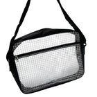 ЭСД плечевой сумки сетки ПВК прокатанной сетки прозрачной пыли анти- статическое