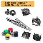 Аксессуары циновки ESD пряжки циновки ESD электростатического кольца резиновые