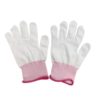 Пылезащитные защитные рабочие перчатки 100% полиэстер