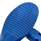Синий долговечный интегрированный формовый материал SPU ESD Антистатическая мастерская безопасность Четыре отверстия сандалии для чистой комнаты