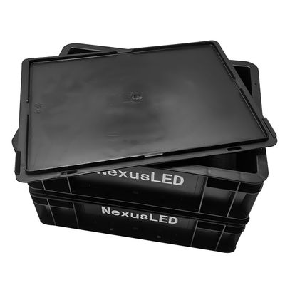 Электронная антистатическая коробка SMT Rack Black PCB Packaging Storage Component Container Пластиковая палитра ESD Антистатическая коробка