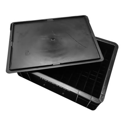 Электронная антистатическая коробка SMT Rack Black PCB Packaging Storage Component Container Пластиковая палитра ESD Антистатическая коробка