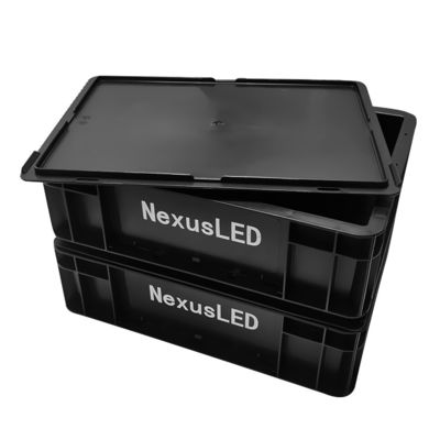 Электронная антистатическая коробка SMT Rack Black PCB Packaging Storage Component Container Пластиковая палитра ESD Антистатическая коробка