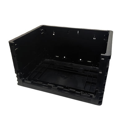 400*300*220MM Черная антистатическая складная коробка пластиковая коробка с оборотом
