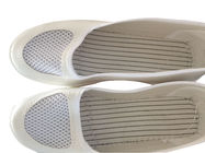 Ботинки чистой комнаты анти- статические для верхушки длинных ботинок ESD рукава белой кожаной