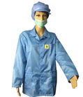 Статическая неконсервативная решетка курток 2.5mm ESD белая и голубая для комнаты EPA чистой