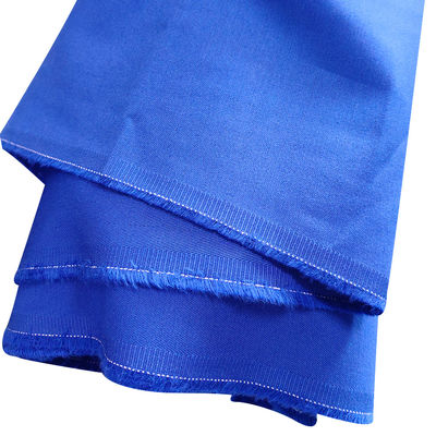 Синяя ESD Антистатическая хлопчатобумажная смесь Poly Blend Flame Retardant Workwear Ткань для антистатической зоны
