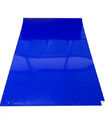 Циновки голубого PE устранимые липкие 30 слоев Peelable для входа двери чистой комнаты