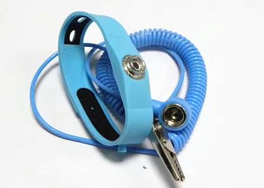 Dia шнура катушки Wristband кремния анти- статический. желтый цвет пурпура длины 2.4m 2.5mm розовый голубой