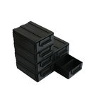 Размер 138x3x46 mm черных ящиков шкафов хранения ESD безопасных анти- статический