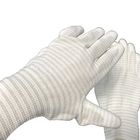 Угольная нить вкладыша полиэстера материалов ESD анти- статических перчаток безопасная связала