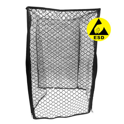 Высококачественная антистатическая крышка сетки ПВХ ESD SMT PCB Magazine Racks Cover Подходит для 355x320x563 мм