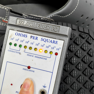 Защитные ботинки ESD со стальным носком, антистатические, противоскользящие, для промышленности