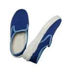 Темно-синие ботинки безопасности ESD ткани не продырявливают анти- статические ботинки для зоны EPA