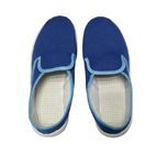 Темно-синие ботинки безопасности ESD ткани не продырявливают анти- статические ботинки для зоны EPA