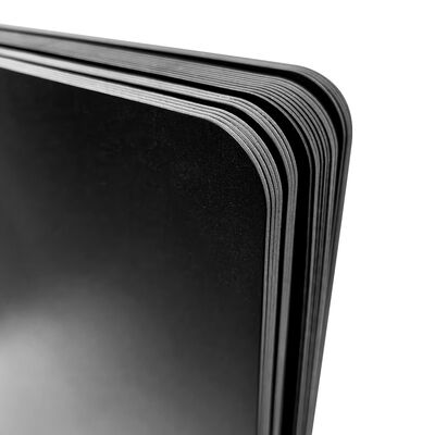 ESD Чёрный замерзший PP пластиковый лист Антистатическая PP перегородка