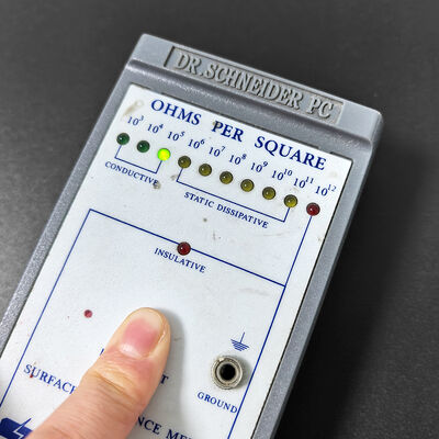 Антистатичный огнестойкий матовый черный лист из полипропилена