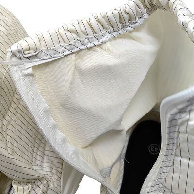 Белые антистатические композитные сапоги из губчатого материала ESD