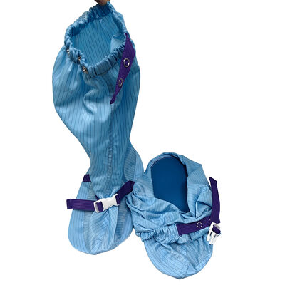 ESD Без пыли Чистая комната ПВХ Мягкая подошва высокие ботинки