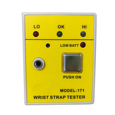 Тестер антистатического браслета ESD для чистых помещений 171, желтый