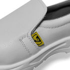 Ботинки ESD ботинка безопасности противостатического белого стального пальца ноги ESD чистой комнаты Breathable противостатические