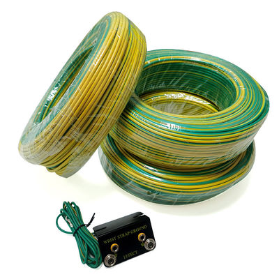 PVC IEC 60227 2.5mm изолировал заземляющий трос голой земли