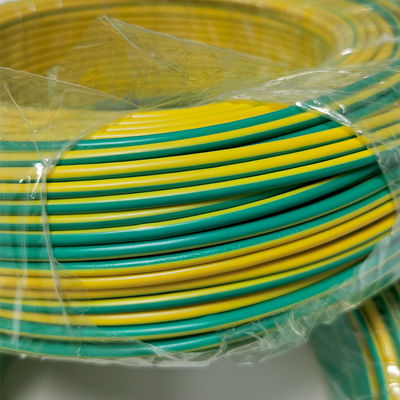 PVC IEC 60227 2.5mm изолировал заземляющий трос голой земли