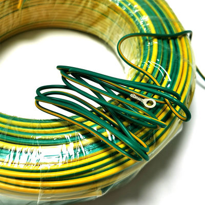 PVC IEC 60227 2.5mm изолировал заземляющий трос голой земли