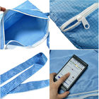Пыль сумки ESD голубой ткани прокладки чистой комнаты 5mm анти- статическая свободная от