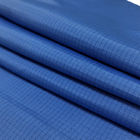 33% хлопок 65% полиэстер ткани ESD Antistaic голубой пыли решетки 4mm свободное от Washable