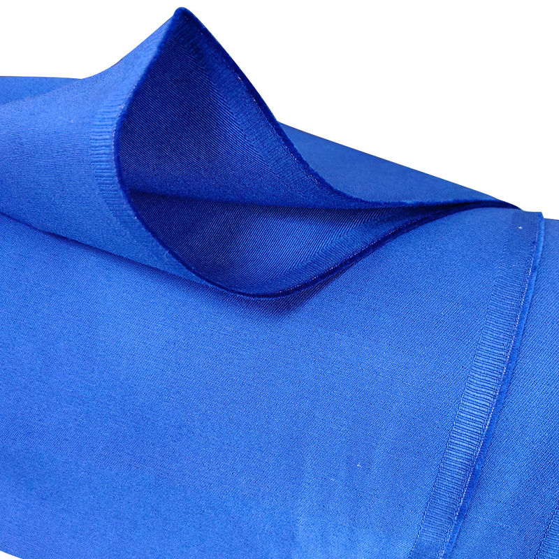 Синяя ESD Антистатическая хлопчатобумажная смесь Poly Blend Flame Retardant Workwear Ткань для антистатической зоны