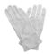 Перчатки хлопка 100 процентов белые сильно Stretchable для мест пыли свободных от