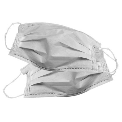 Белые Nonwoven устранимые 3 курсируют лицевой щиток гермошлема для чистой комнаты